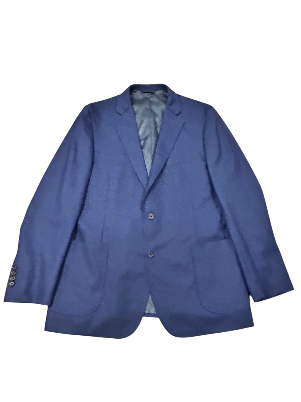 Brooks Brothers Vitale Barberis Canonico Blue Sport Coat 44R Italian Wool Men’s